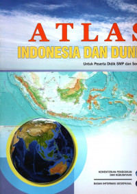 Atlas Indonesia & Dunia (Biru-Kuning)