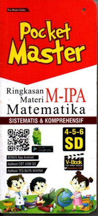 Pocket Master Ringkasan Materi MATEMATIKA IPA